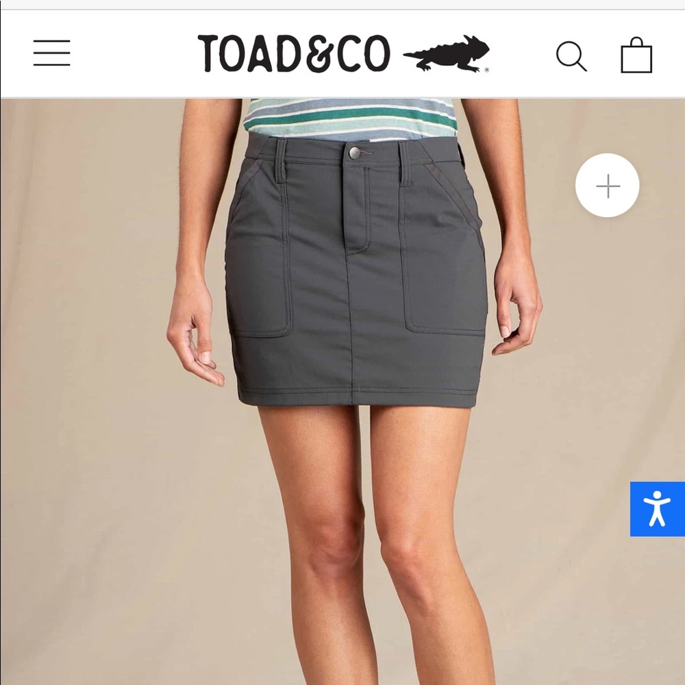 NWT Toad & Co Rover Skort size 0